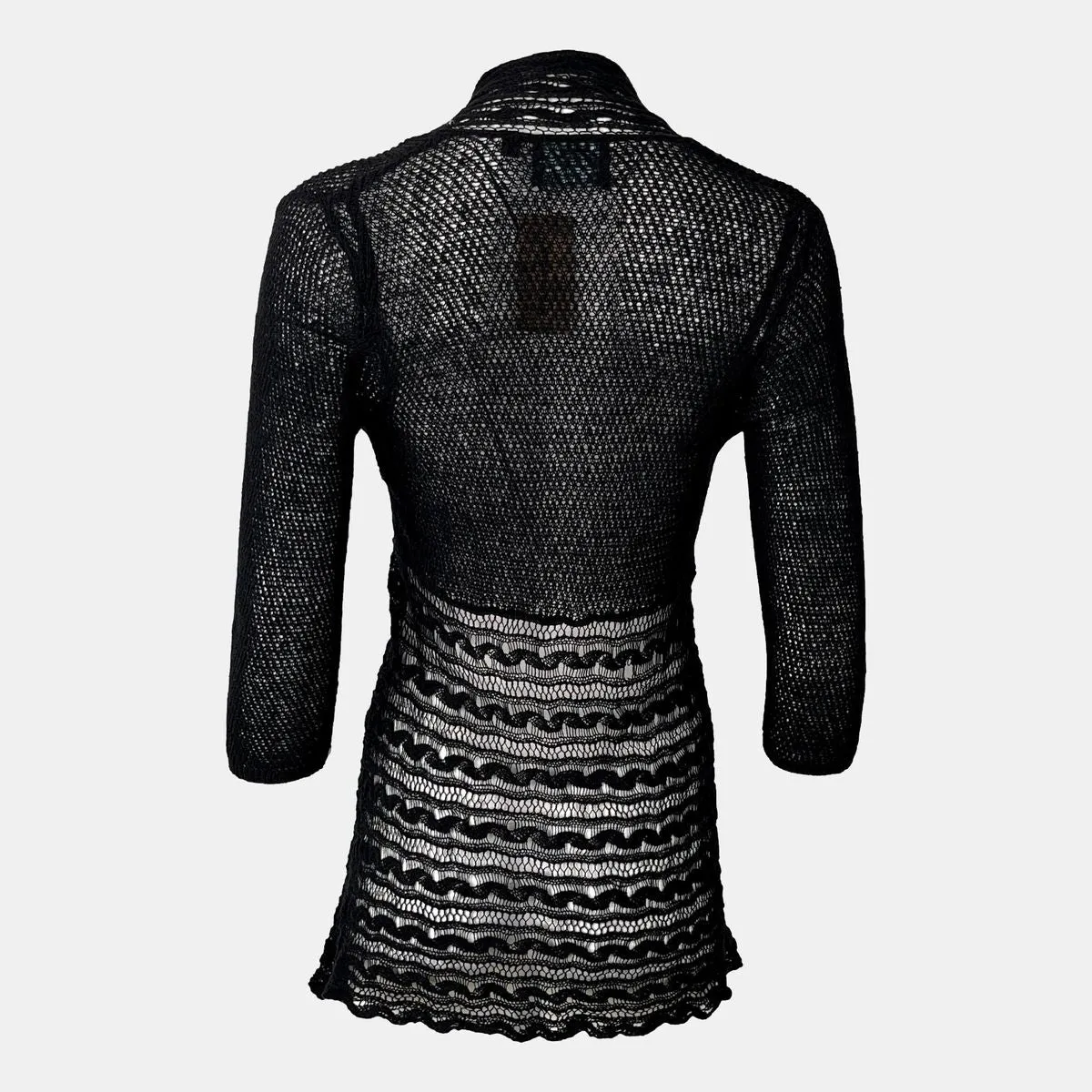Black Knitted Cardigan