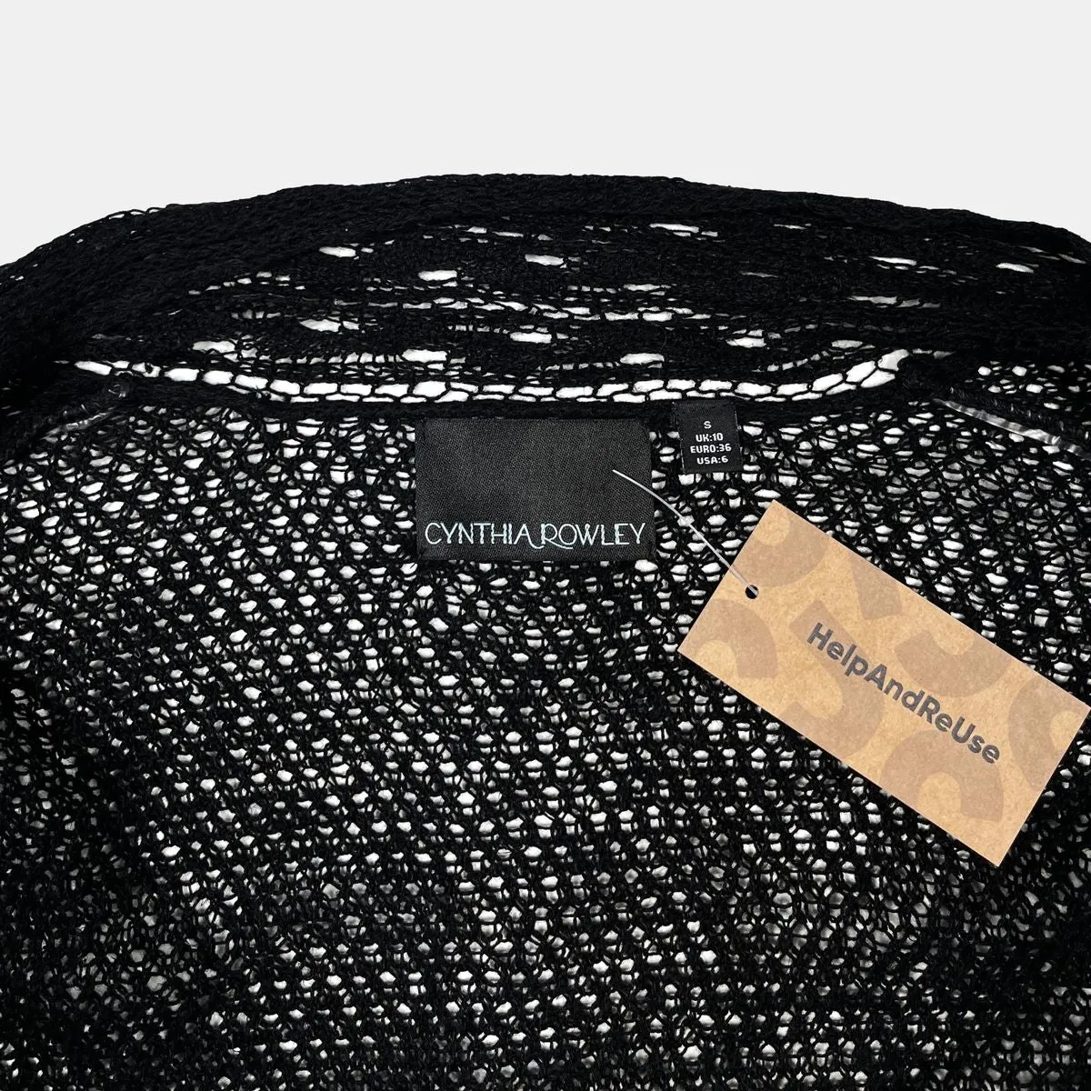 Black Knitted Cardigan